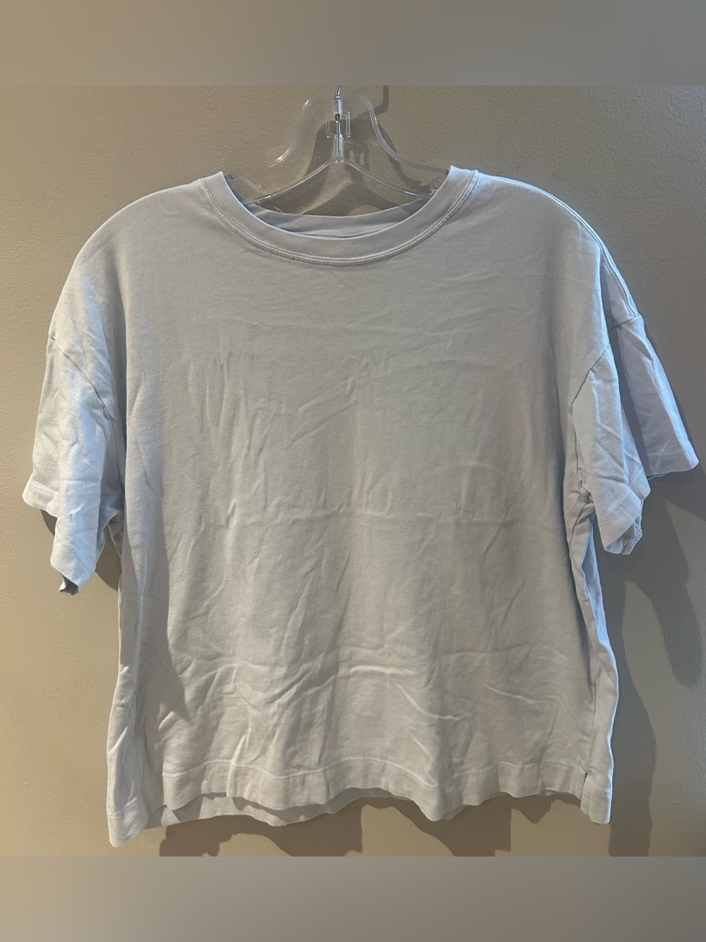 Old Navy Women's Pale Blue Short Sleeve Crew Tee